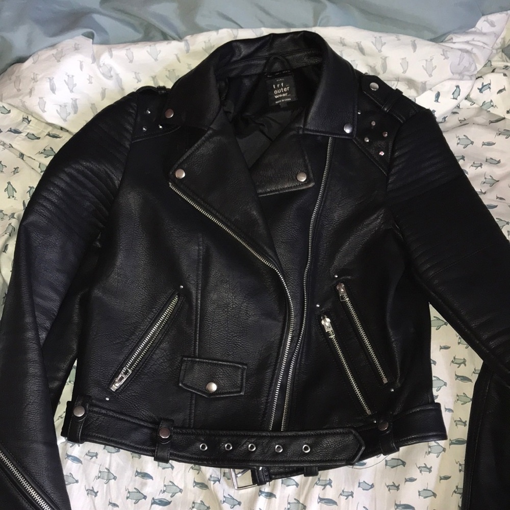 Leather jacket