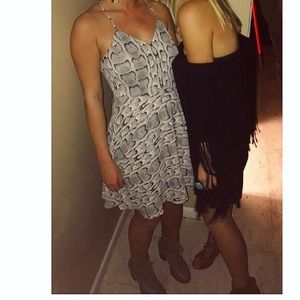 Express Snake Skin Dress