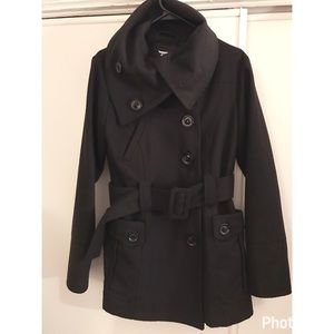Dollhouse Pea Coat with Hood and Belt