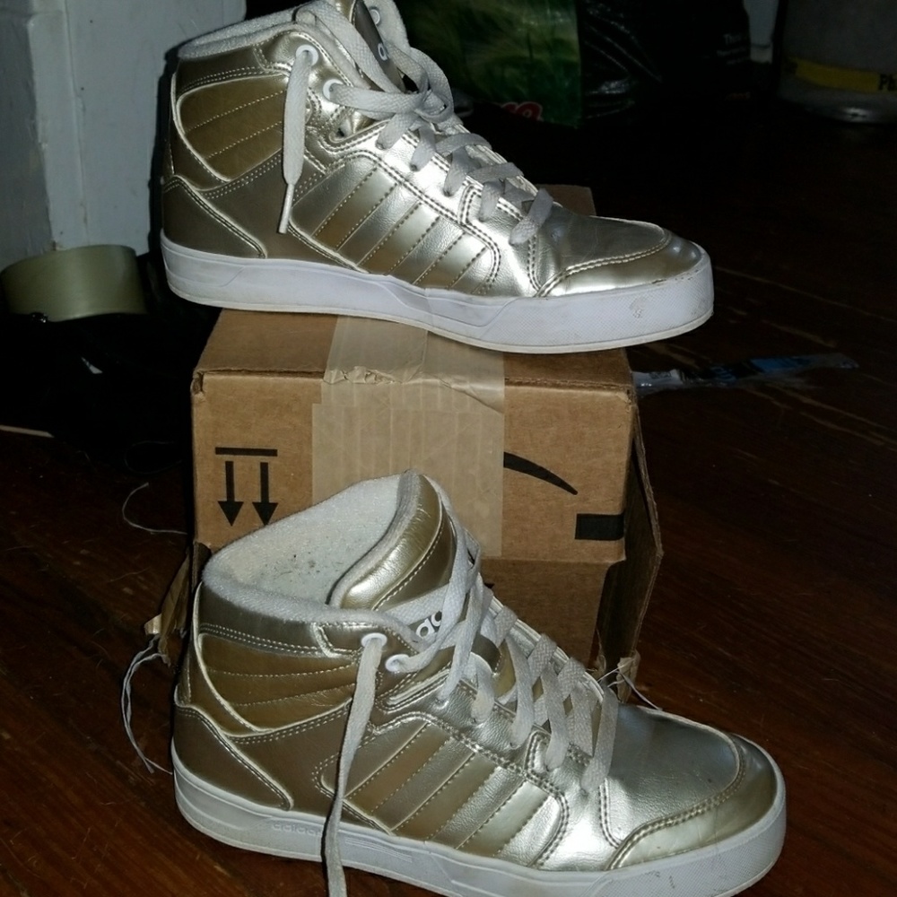 Gold Adidas