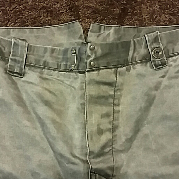 Silver gray jeans. 32" length - Picture 2 of 3