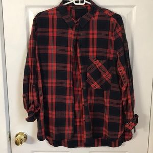 Zara long sleeve flannel