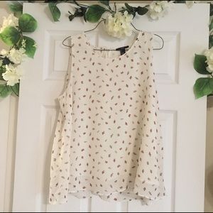 🎉Sale🎉 Floral Forever 21 Sleeveless Top