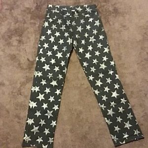 Sparky star stretch jeans. 32" length