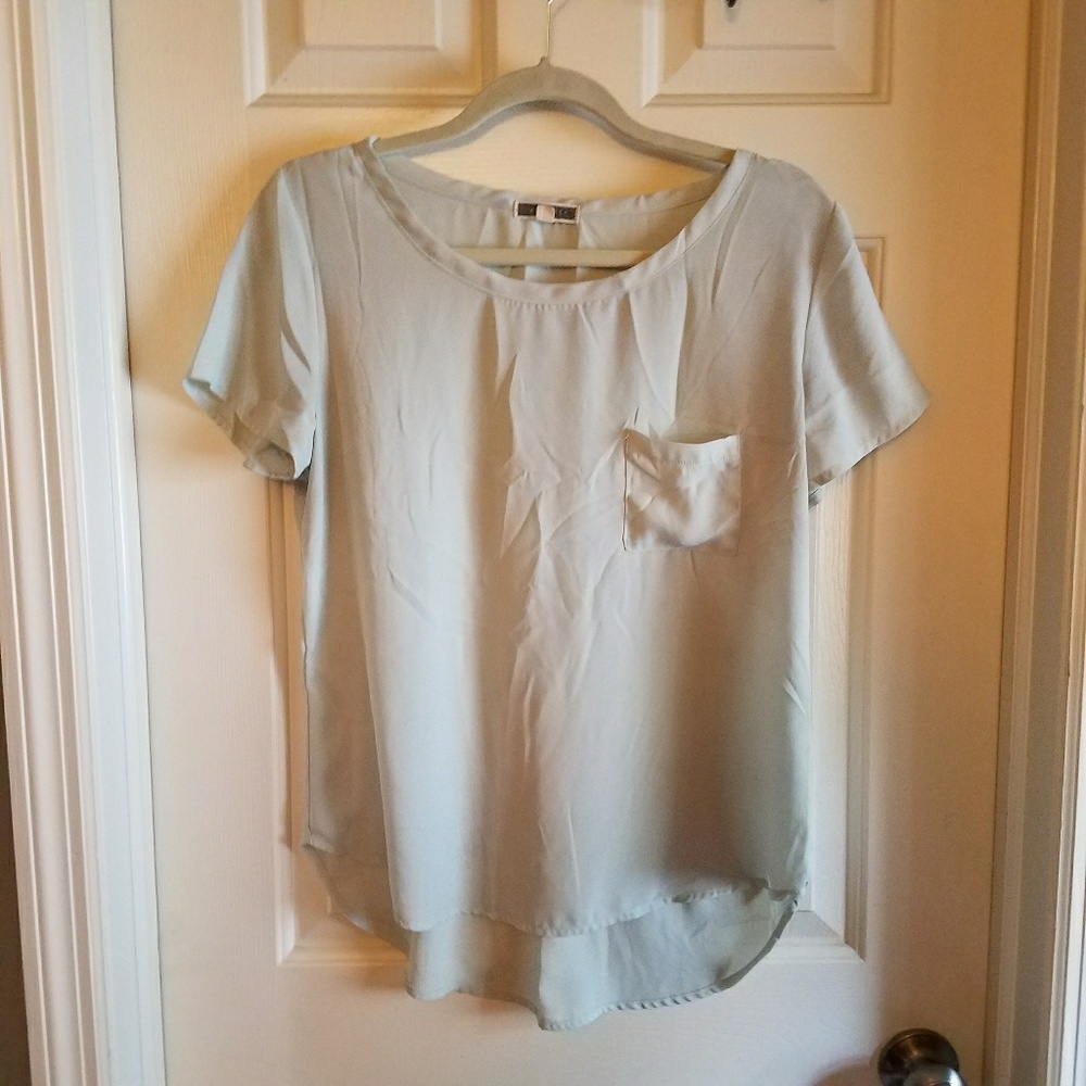 Boutique purchased green seafoam tee.