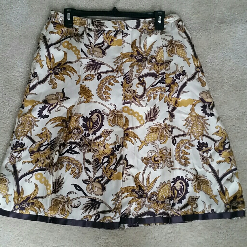 100% silk skirt