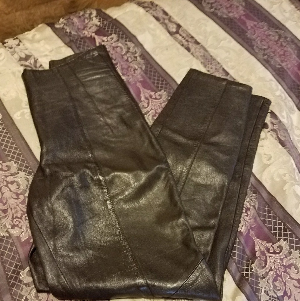 Julian K Leather Pants