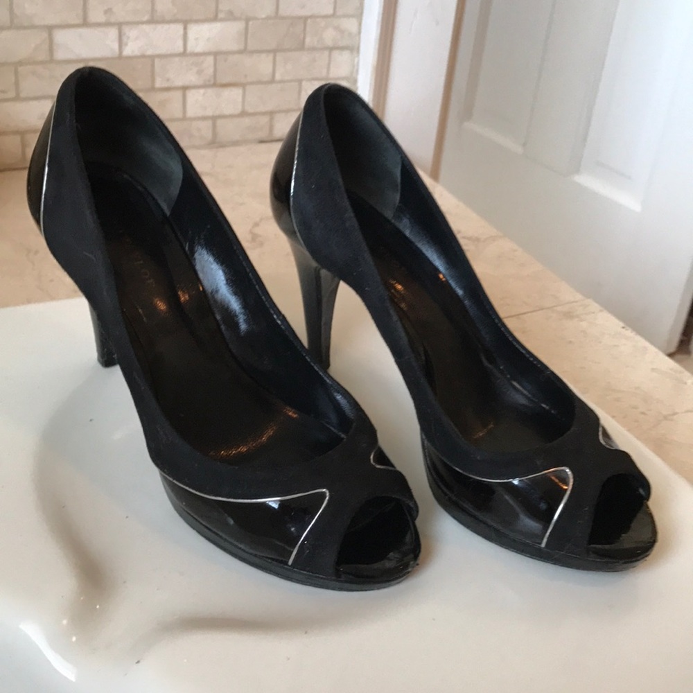 Ann Taylor peep toe heels.