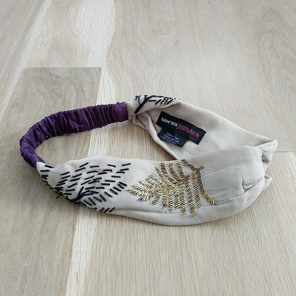 Anthropologie Namrata Joshipura Beaded Headband