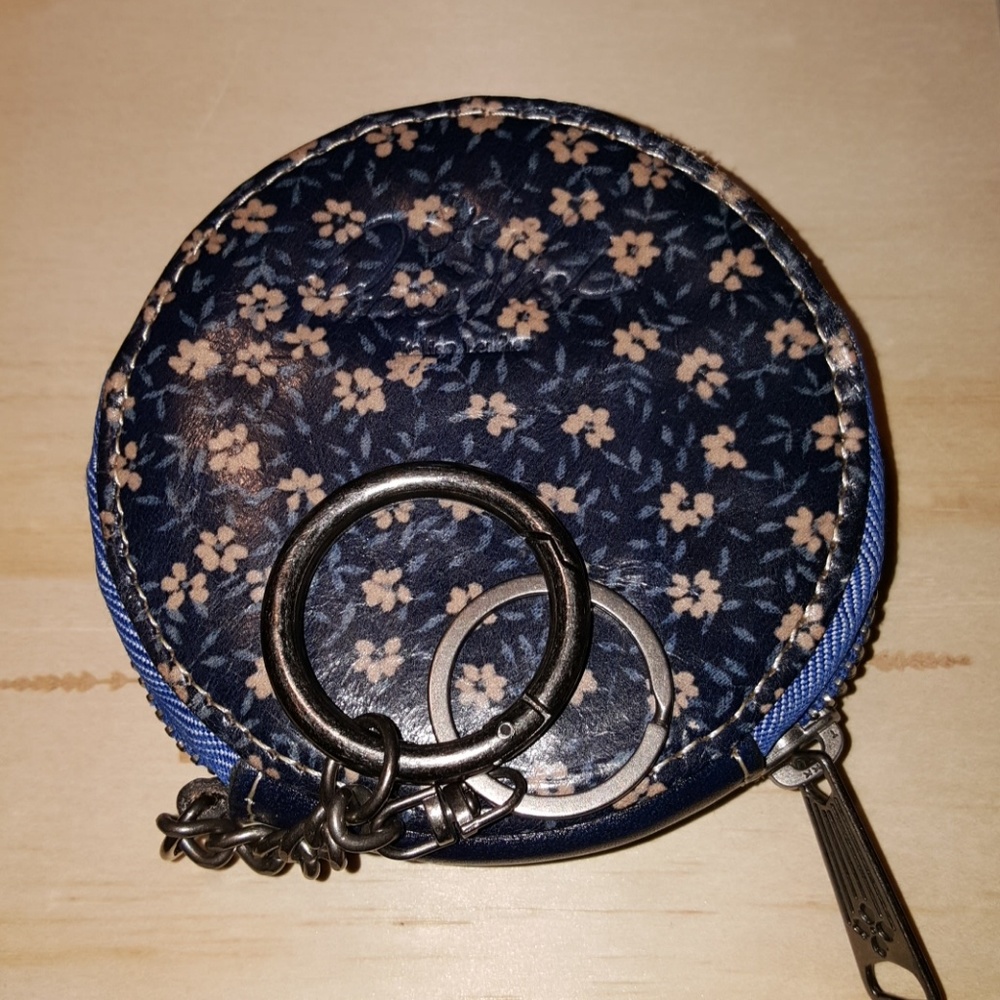 Patricia Nash Mini Scafati Coin Purse Key Fob