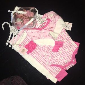 Juicy Couture Baby Bundle Shoes 3 Tops & 3 pants
