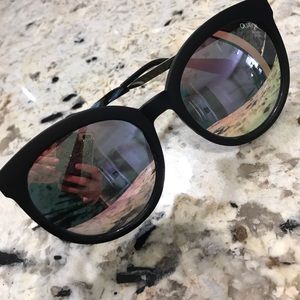 Quay X Chrisspy Jet Lag Sunglasses in Rose