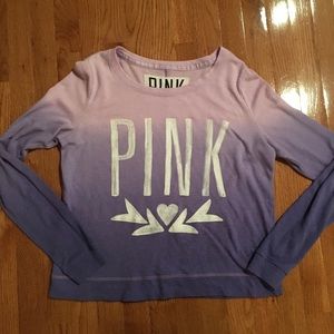 VS Pink Long Sleeve Crew
