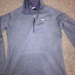 PATAGONIA NAVY BETTER SWEATER WOMENS L