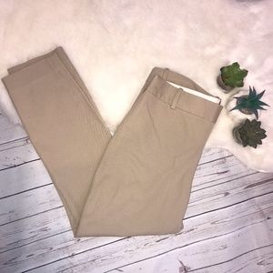 J. Crew Size 6 Tan Minnie Style Pants
