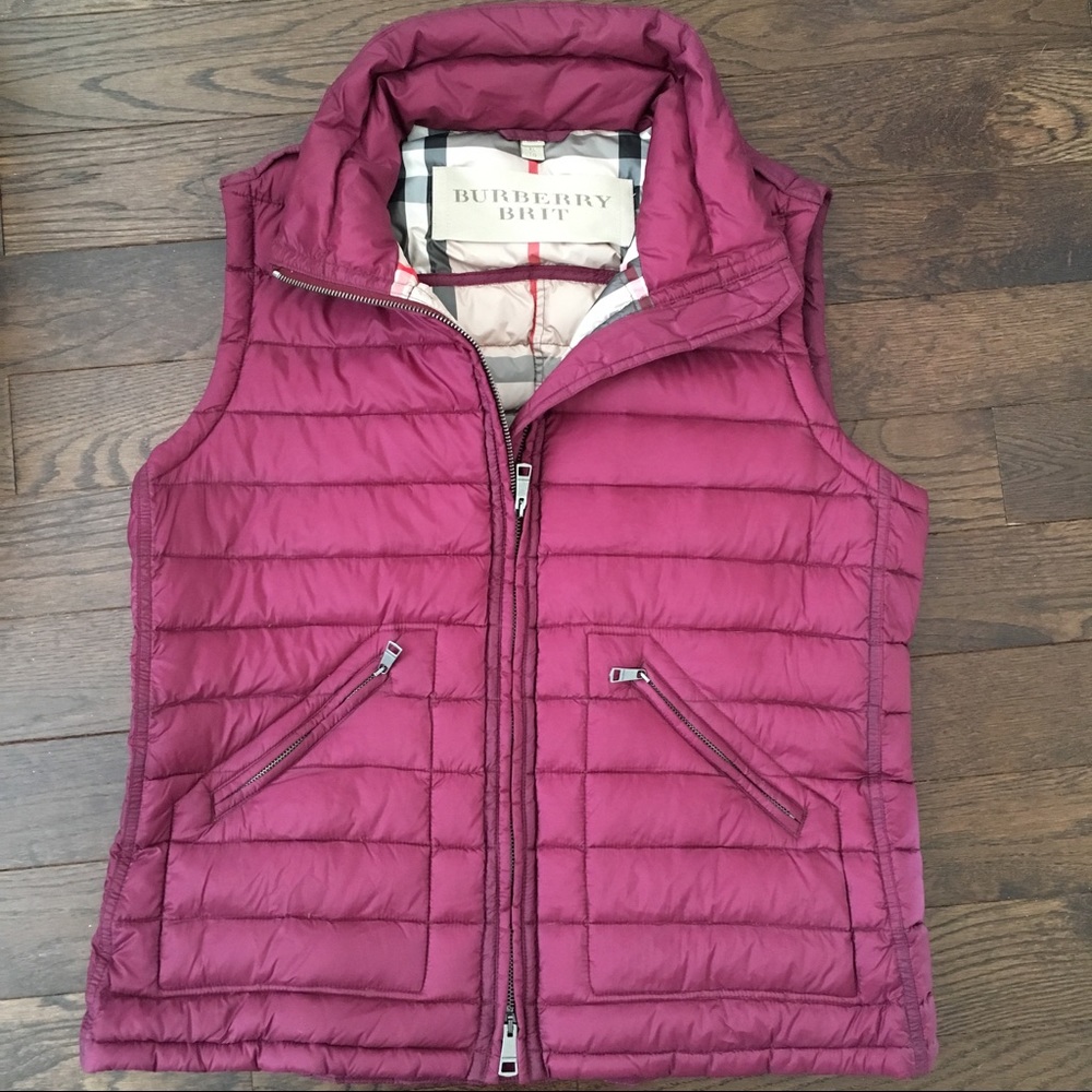 FINAL PRICE ⬇️ Burberry Brit Down Puffer Vest