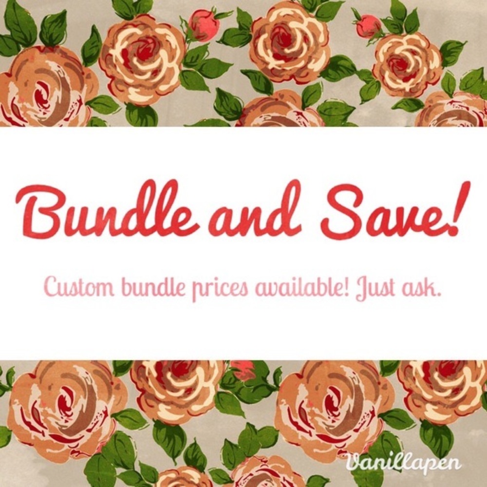 I love bundle offers!