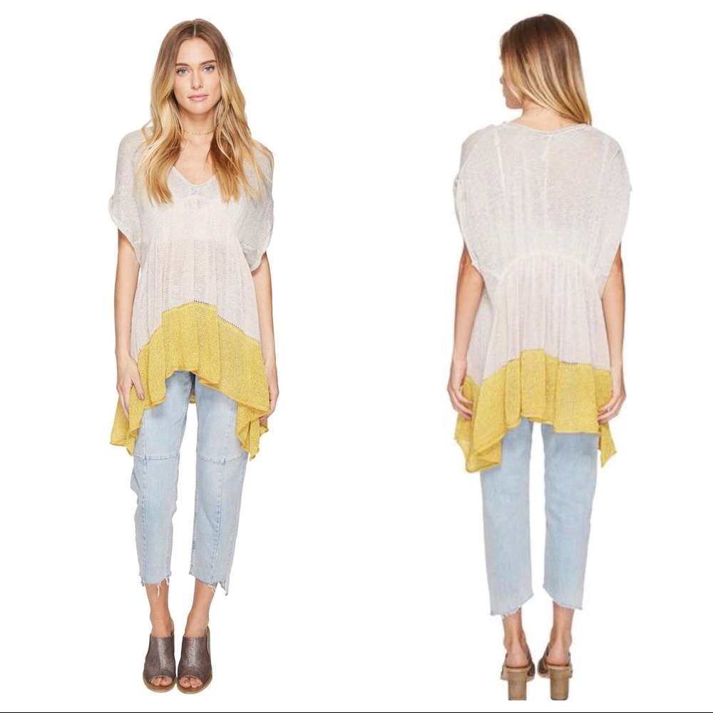 Free People V Neck Tunic