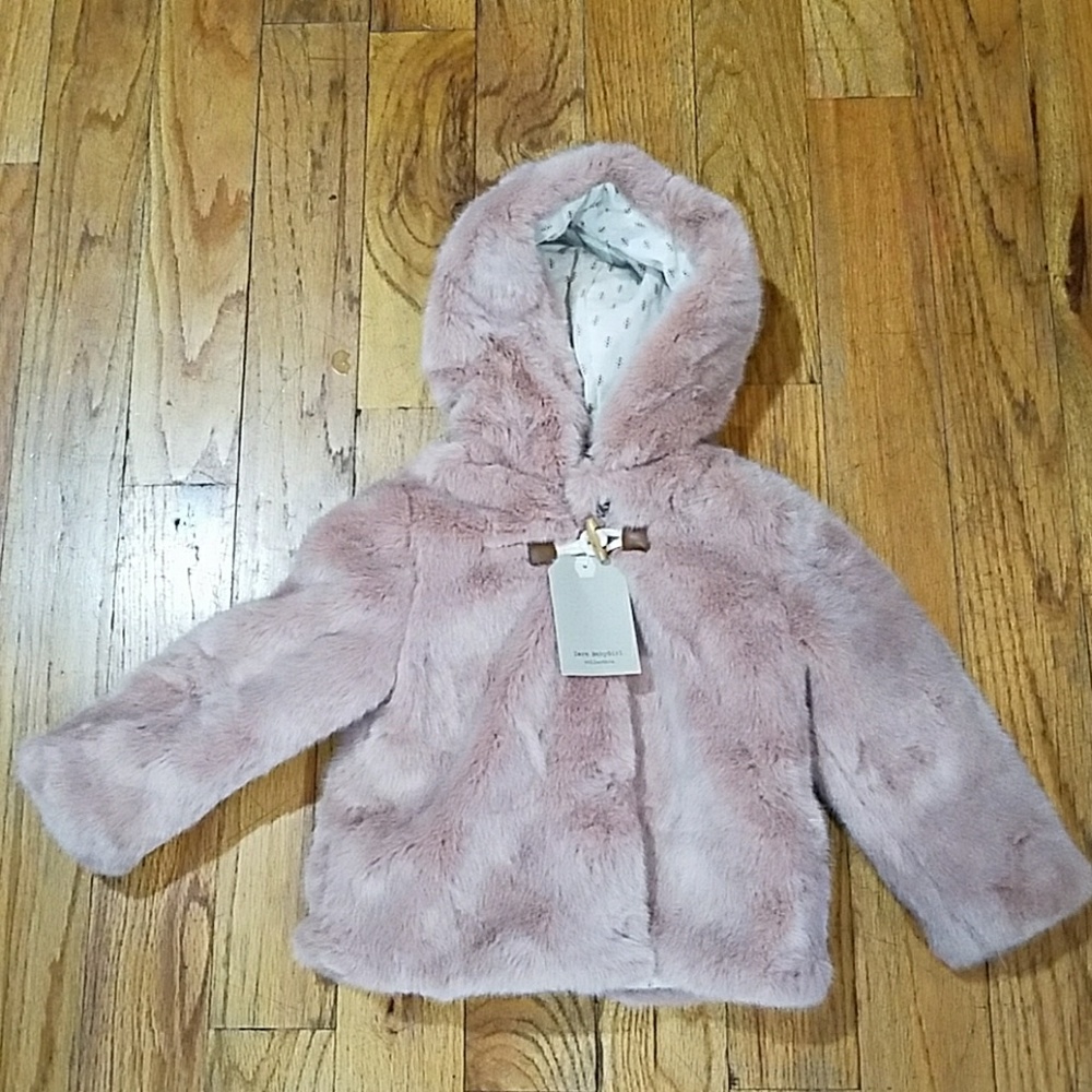 Zara Girls Faux Fur
