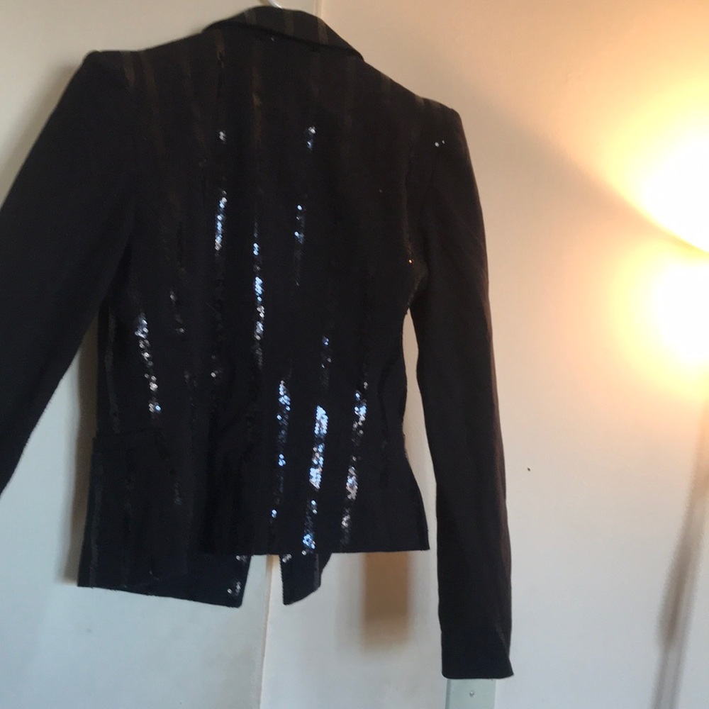 Black Sequence Blazer - image 2