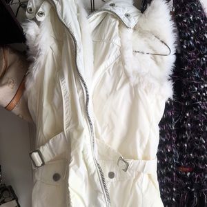 Winter coat vest