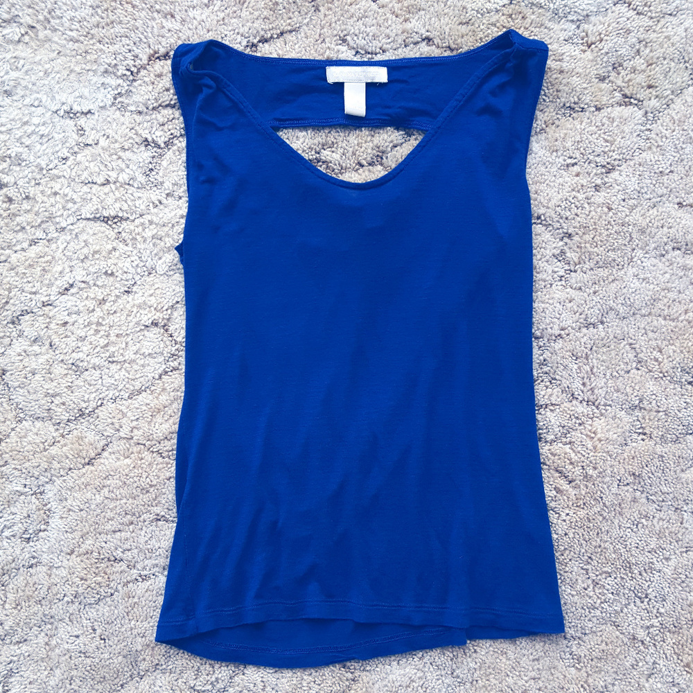 Banana Republic Blue Sleeveless Top
