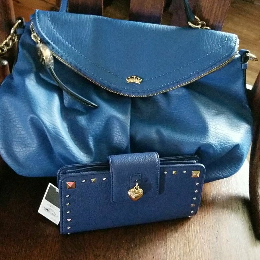 Juicy Couture  Handbag and matching wallet.