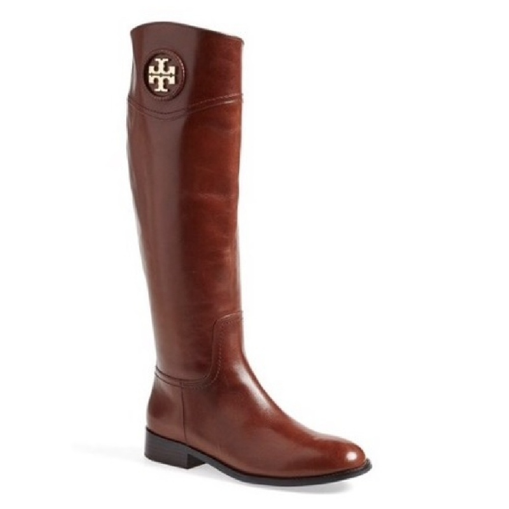 Tory Burch Ashlynn almond riding boot