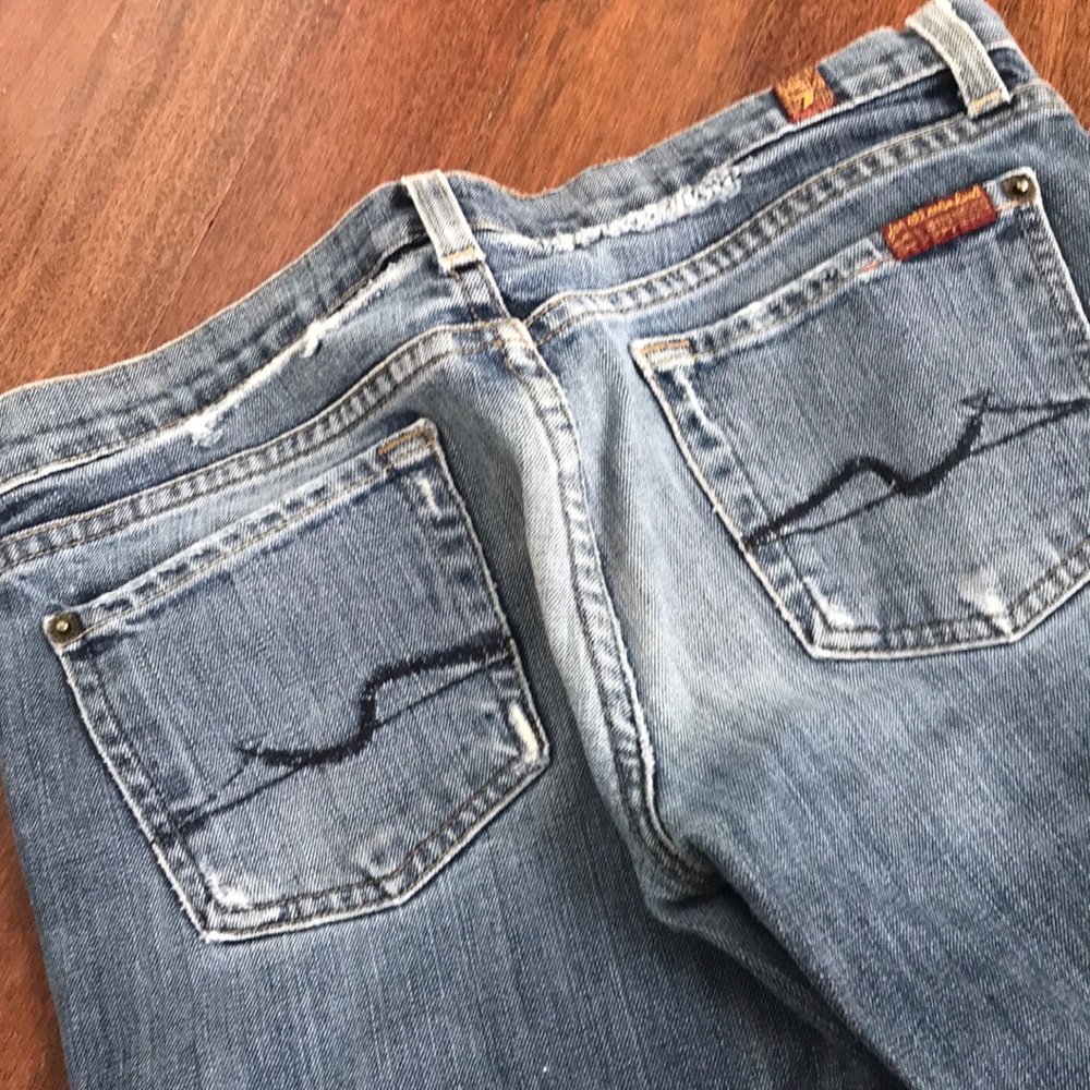 7 for all mankind medium wash sz 26 jean s