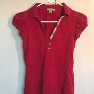 AUTHENTIC women’s Burberry polo shirt