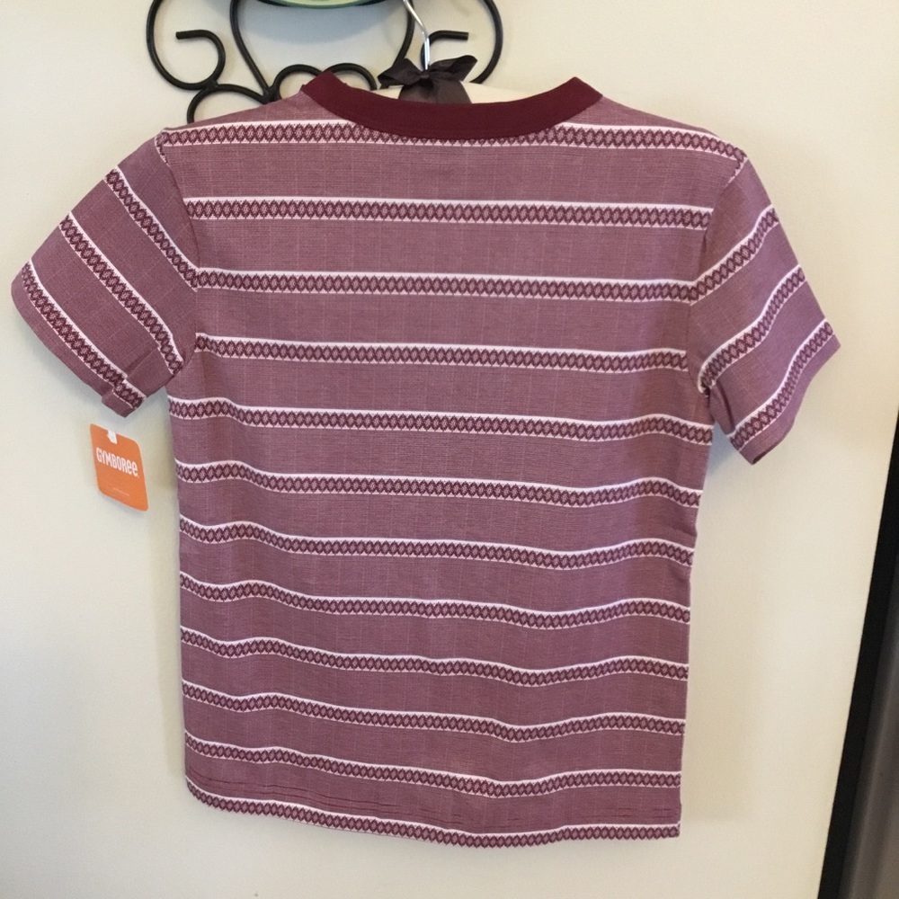 🚨5/$20🚨Last 1 NWT Gymboree Boys Burgundy Shirt 7 - Picture 3 of 5