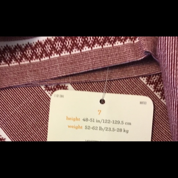 🚨5/$20🚨Last 1 NWT Gymboree Boys Burgundy Shirt 7 - Picture 5 of 5