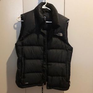 Small black North Face vest