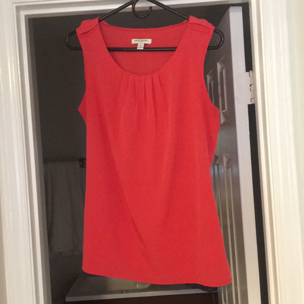 Banana republic size medium pink blouse!