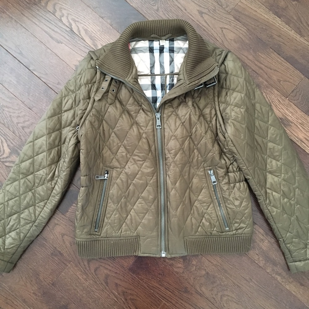 FINAL PRICE ⬇️ Burberry Brit Quilted Moto Jacket