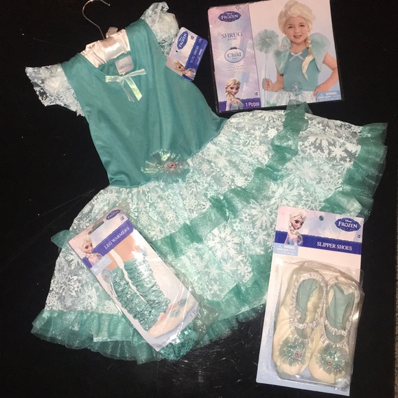 FROZEN 4 piece bundle. 3T/4T - Picture 1 of 7