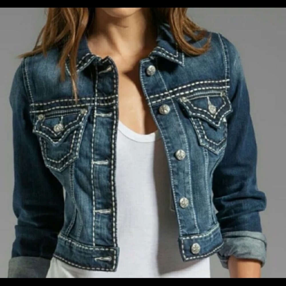 NWOT Miss Me Denim Jacket