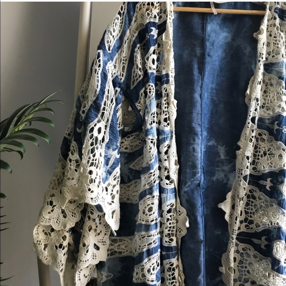 Tie dye kimono