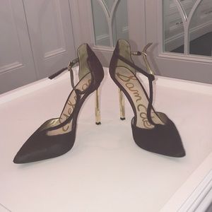 burgundy Sam Edelman stiletto