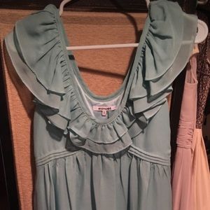 Blue dress