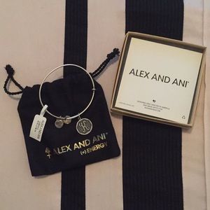 Alex and Ani Initial “K” Bangle