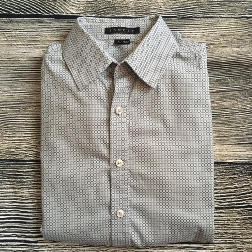 Theory button down