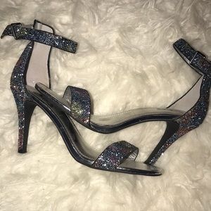 brash sparkly heels