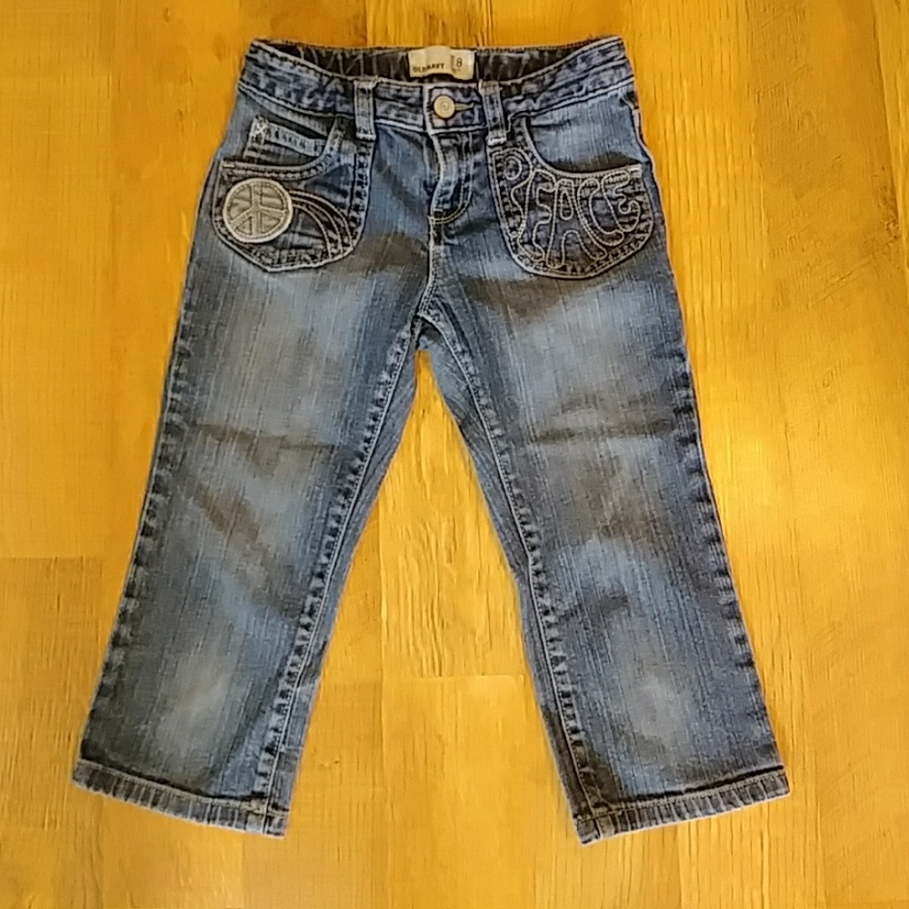 Girls capri jean
