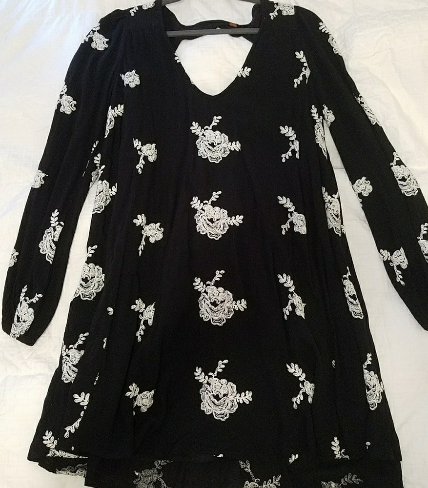 Free People Embroidered Austin Dress