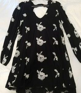 Free People Embroidered Austin Dress