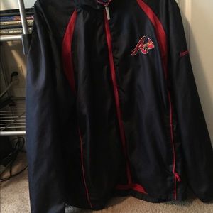 Reebok Atlanta braves windbreaker