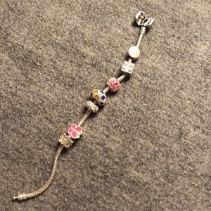 Pandora Jewelry - Pandora small bracelet with charms Pandora Jewelry - Pandora small bracelet with charms