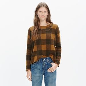 Madewell Inkcheck Plaid Sweater