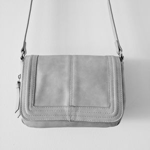 Violet Ray - Light gray crossbody bag